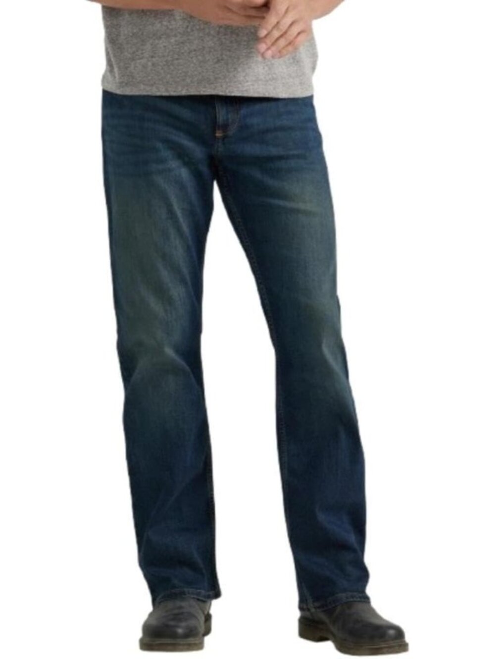 Men's Relaxed Fit Boot Cut Jeans - Comfortable Denim for Everyday Wear